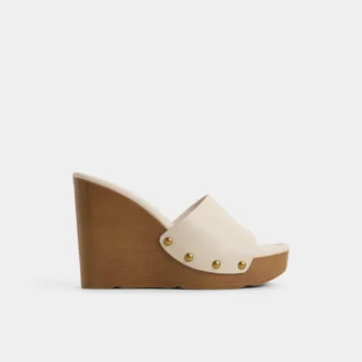 Grounded Wedge sandal, Wedge heel