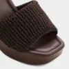 Grounded Wedge sandal, Wedge heel