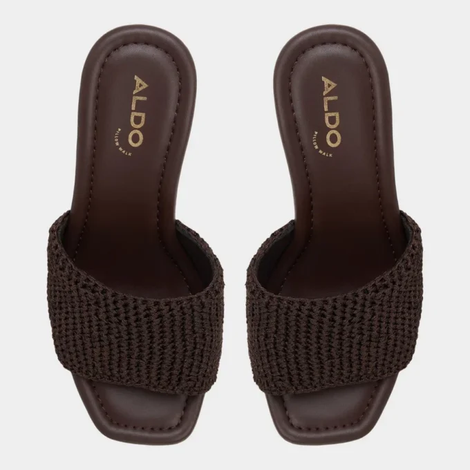 Grounded Wedge sandal, Wedge heel