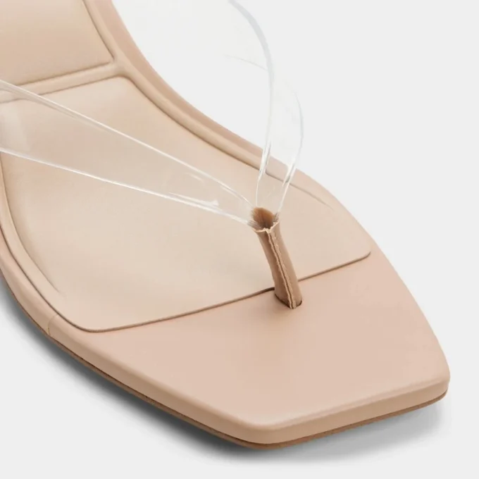 Hazie Block heeled thong sandal