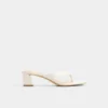 Hazy Block heeled thong sandal