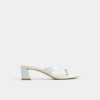 Hazy Block heeled thong sandal