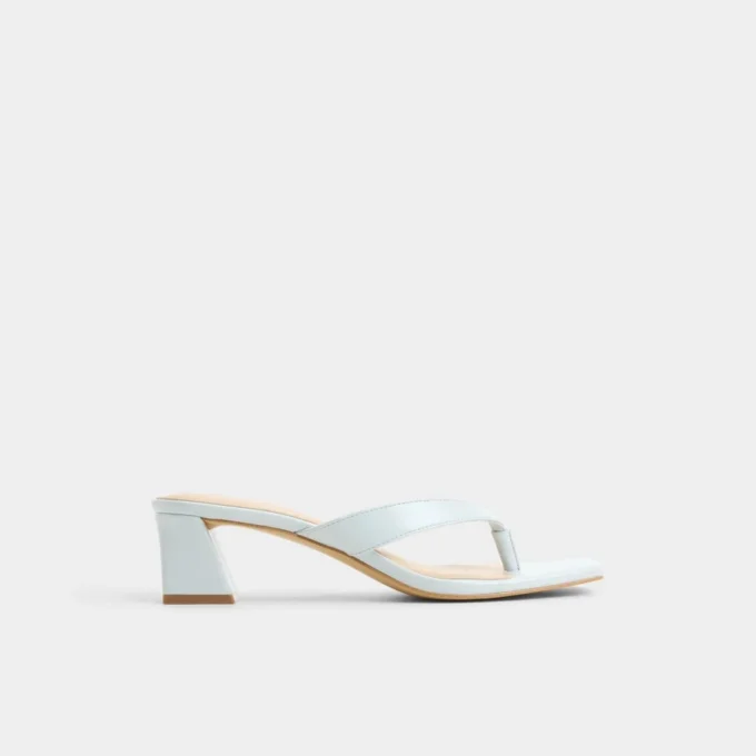 Hazy Block heeled thong sandal Hazy Block heeled thong sandal