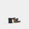 Hazy Block heeled thong sandal