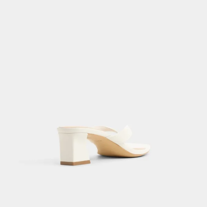 Hazy Block heeled thong sandal