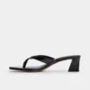 Hazy Block heeled thong sandal
