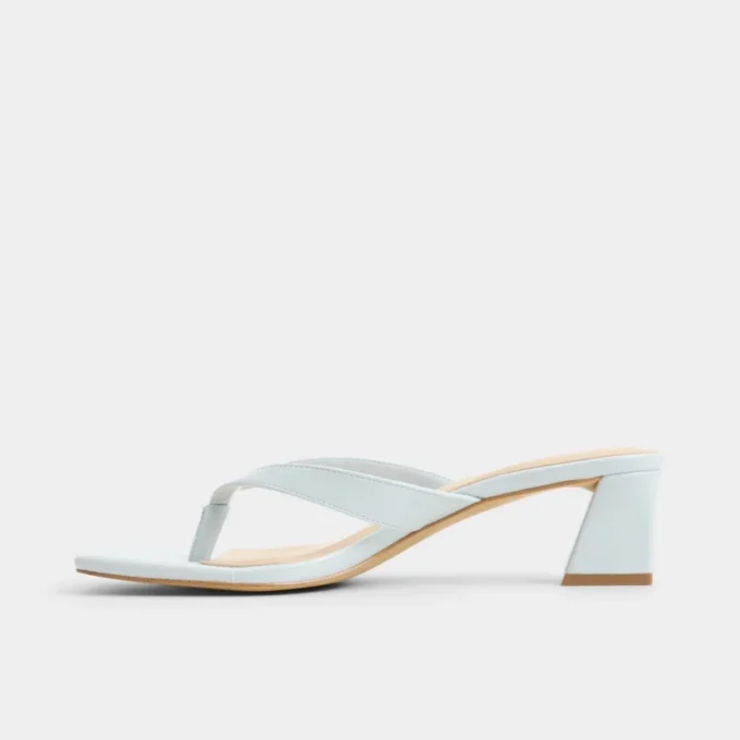 Hazy Block heeled thong sandal Hazy Block heeled thong sandal