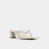 Hazy Block heeled thong sandal Hazy Block heeled thong sandal