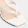 Hazy Block heeled thong sandal