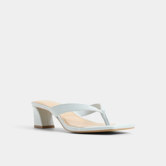 Hazy Block heeled thong sandal Hazy Block heeled thong sandal