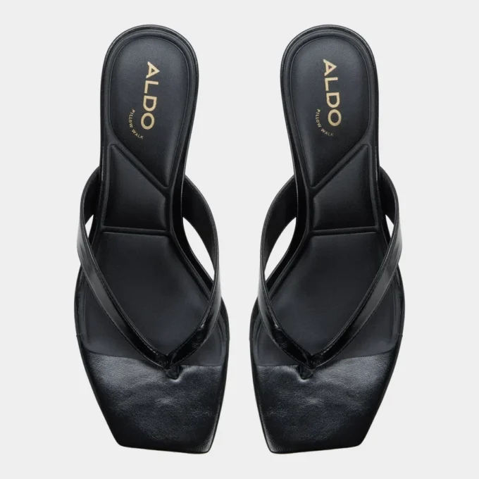 Hazy Block heeled thong sandal