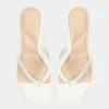 Hazy Block heeled thong sandal