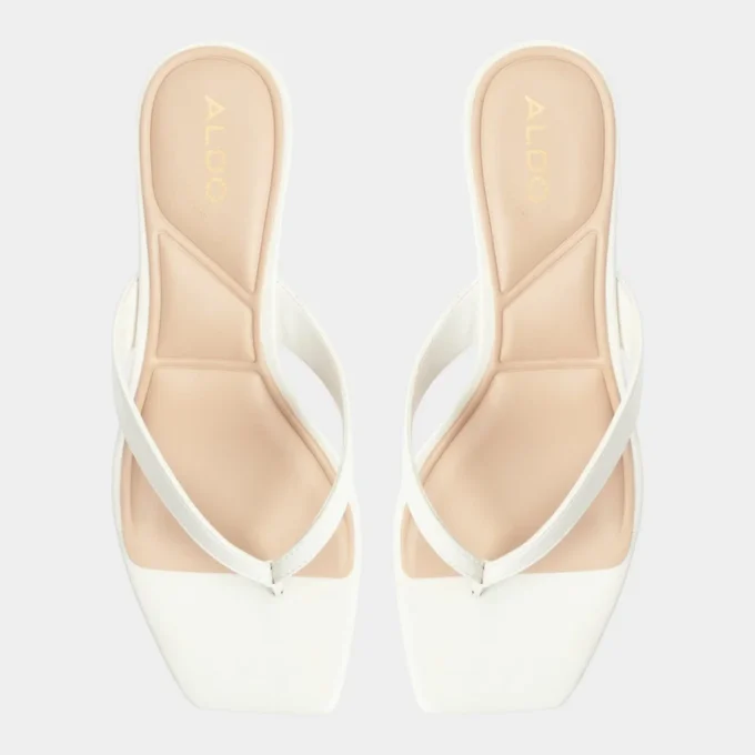 Hazy Block heeled thong sandal