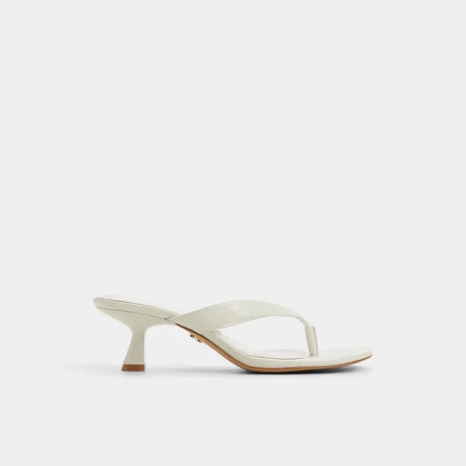 Jump Heeled flip flop, Kitten heel