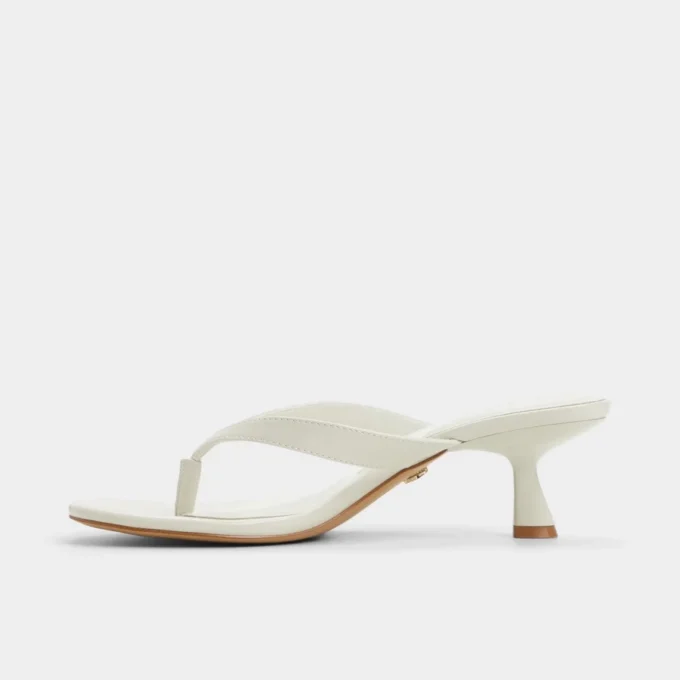 Jump Heeled flip flop, Kitten heel