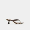 Jump Kitten heeled thong sandal