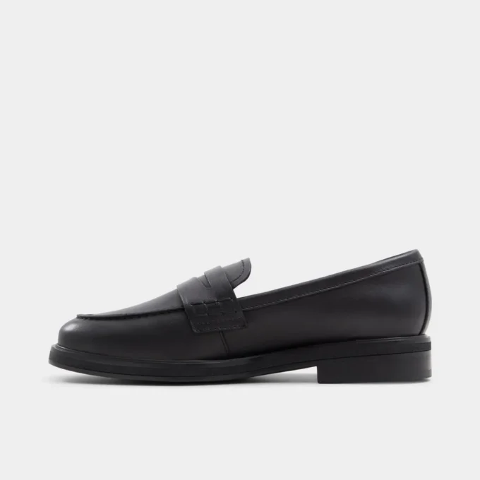 Lededanten Loafer, Block heel