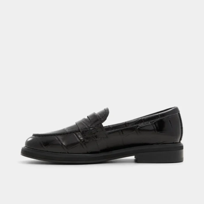 Lededanten Loafer, Block heel