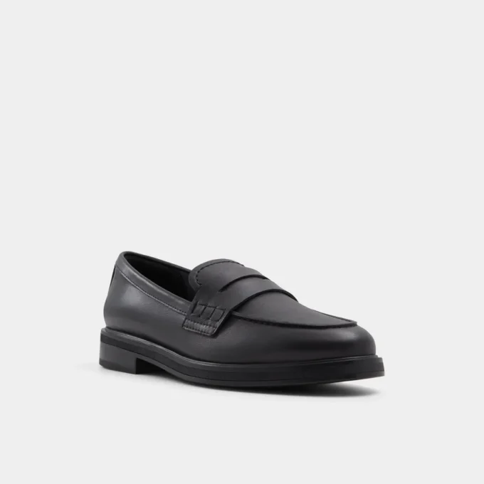 Lededanten Loafer, Block heel