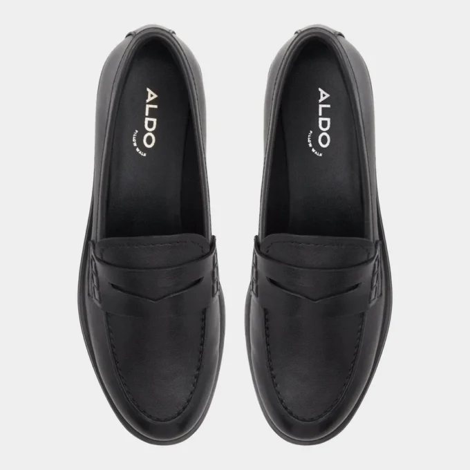Lededanten Loafer, Block heel