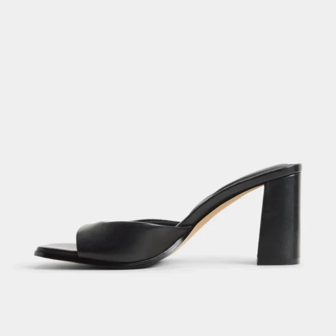 Lisia Heeled mule, Block heel