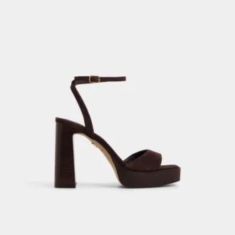 Lothon Strappy heeled sandal, Platform