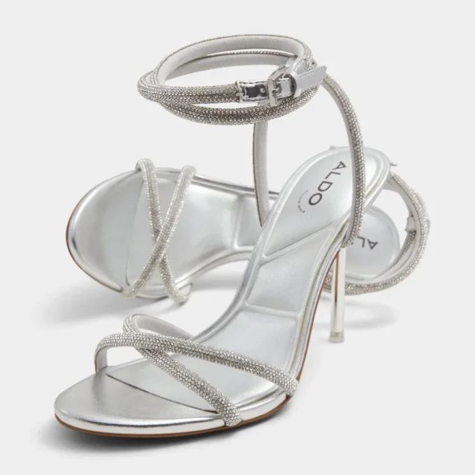 Manaelden Strappy heeled sandal, Stiletto heel