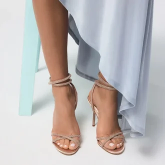 Manaelden Strappy heeled sandal, Stiletto heel
