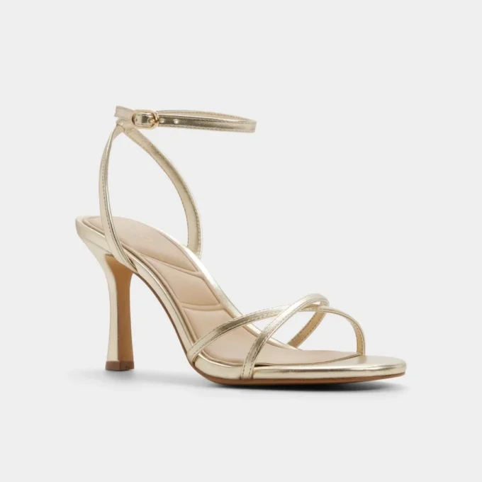 Marbela Strappy heeled sandal, Block heel