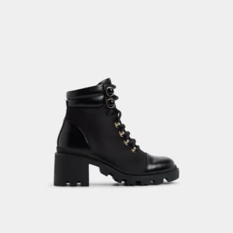 Mariettia Lace-up boot, Lug sole