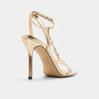 Morly T-strap heeled sandal