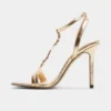 Morly T-strap heeled sandal