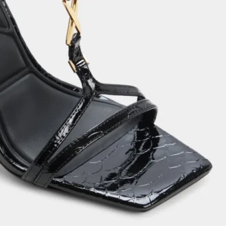 Morly T-strap heeled sandal