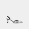 Nailah-xt Slingback heel, Kitten heel