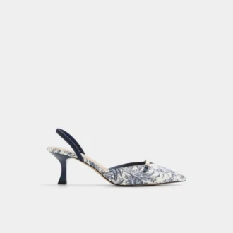 Nailah-xt Slingback heel, Kitten heel
