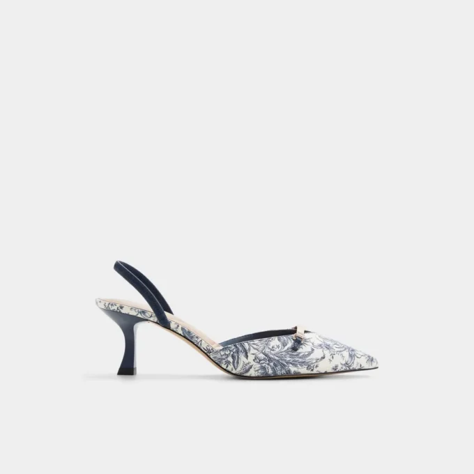 Nailah-xt Slingback heel, Kitten heel