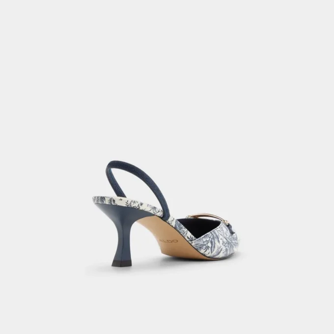 Nailah-xt Slingback heel, Kitten heel