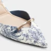 Nailah Slingback heel, Kitten heel