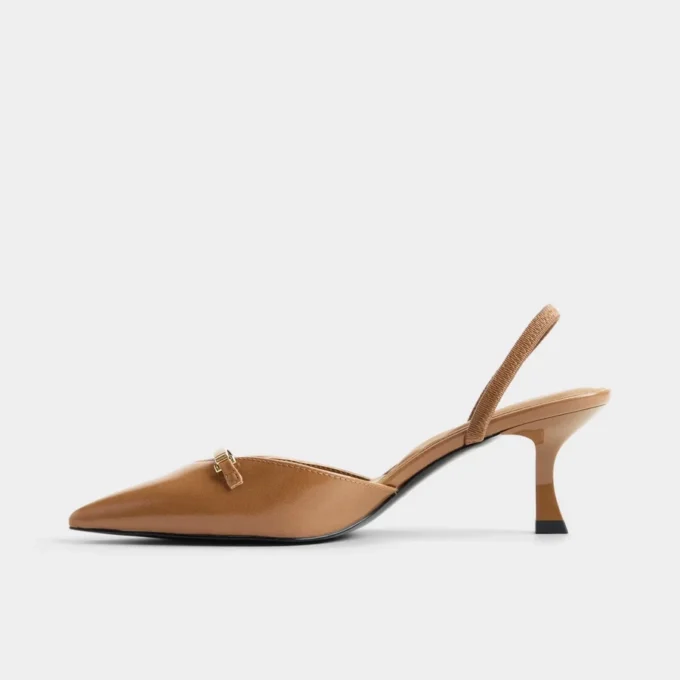 Nailah-xt Slingback high heel, Kitten heel