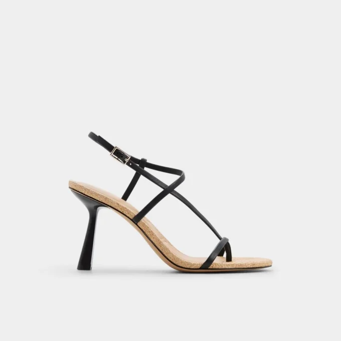 Nallia Strappy thong sandal, Stiletto heel Nallia Strappy thong sandal, Stiletto heel