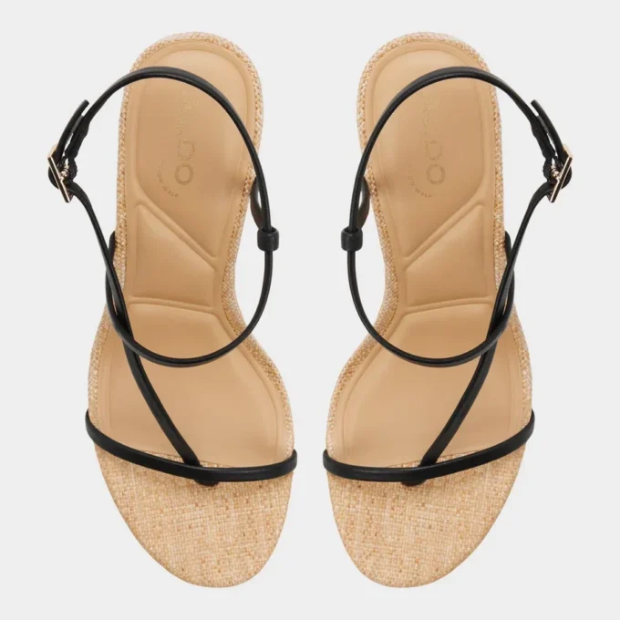 Nallia Strappy thong sandal, Stiletto heel Nallia Strappy thong sandal, Stiletto heel