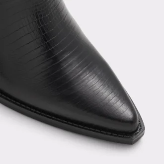 Nevada Western knee-high boot, Black
