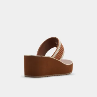 Penelopy T-strap sandal, Wedge heel