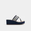 Penelopy T-strap wedge sandal, Wedge heel Penelopy T-strap wedge sandal, Wedge heel