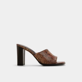 Re-sophia Heeled mule, Block heel