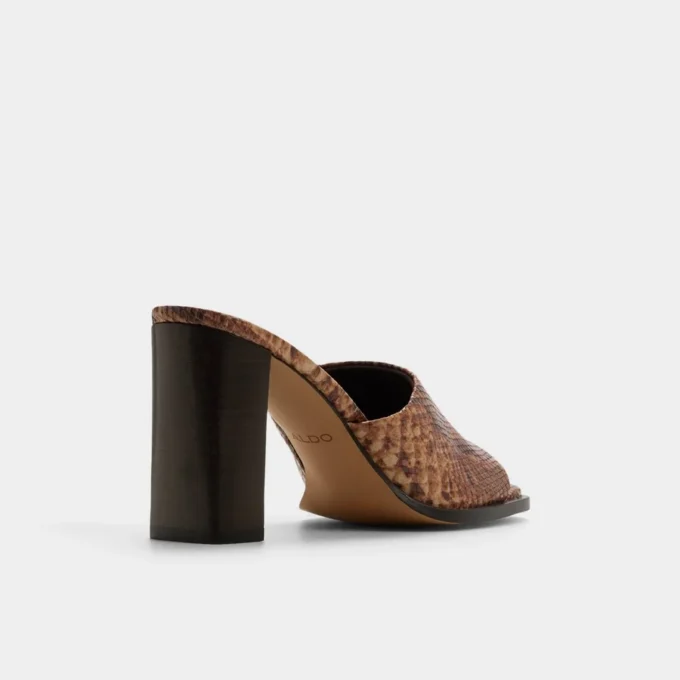 Re-sophia Heeled mule, Block heel