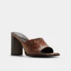 Re-sophia Heeled mule, Block heel