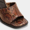 Re-sophia Heeled mule, Block heel