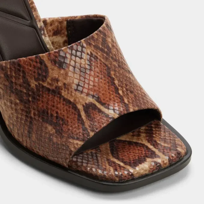 Re-sophia Heeled mule, Block heel