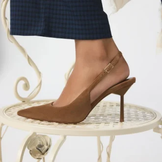 Seralina Slingback heel, Stiletto heel